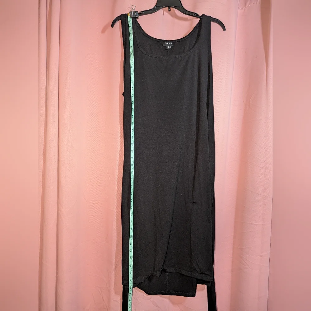 Torrid Mini Jersey Sleeveless Belted Midi Dress 2x(18-20) - Picture 8 of 13